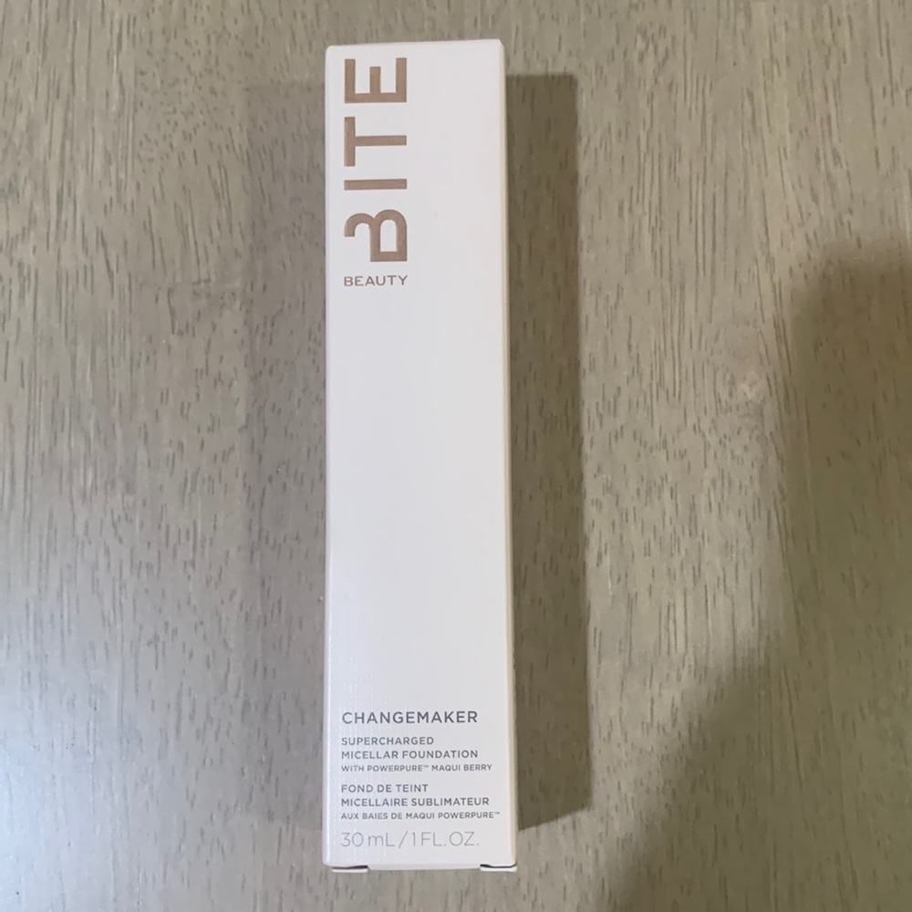 Bite changemaker supercharged micellar foundation L30